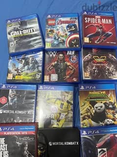 PS4 games all perfect condition