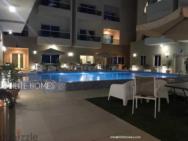 Two bedroom Furnished duplex for rent in Mangaf 5