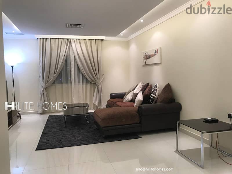 Two bedroom Furnished duplex for rent in Mangaf 7