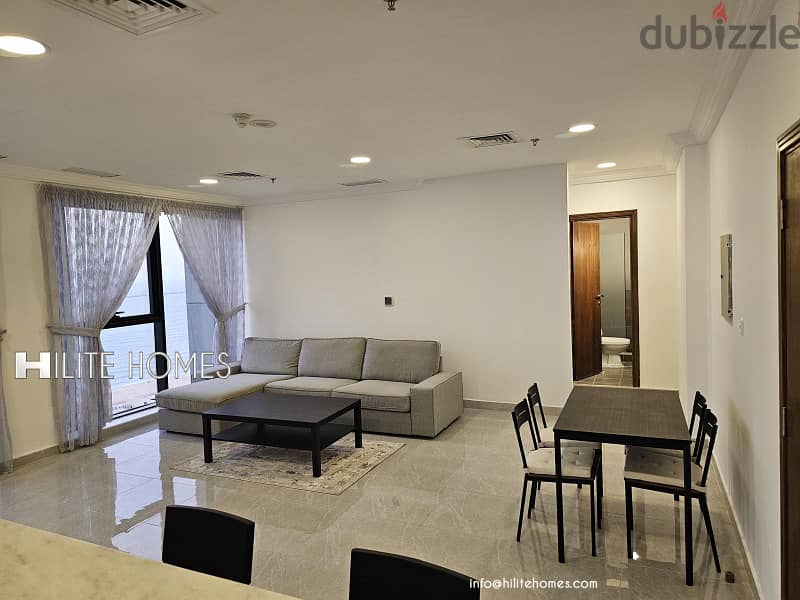 Sea View 2 Bedroom Unfurnished and Fully Furnished apartment, Mahboula 1