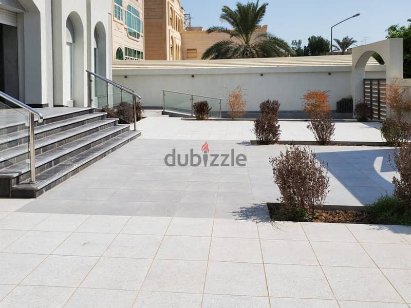 Mishref – one floor, unfurnished 3 bedrooms villa w/garden 12