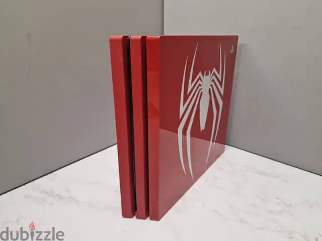 Brand New PlayStation 4 Pro Spiderman 1TB Limited Edition 3