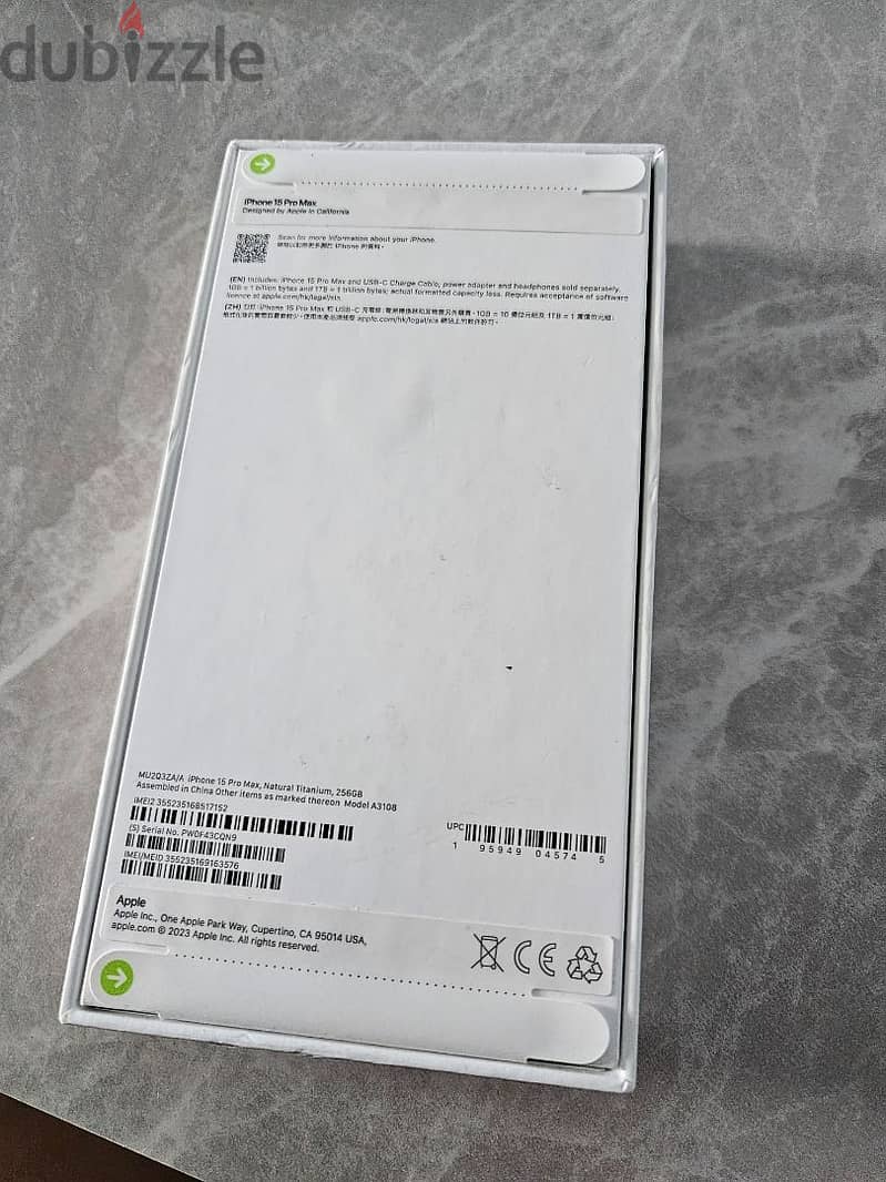 iPhone 15 Pro Max 512 GB (Sealed Pack) 2