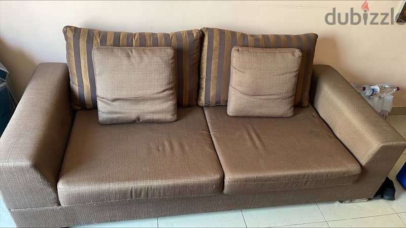 Sofa Set with Center Tables (Safat Home) in good condition for sale 1