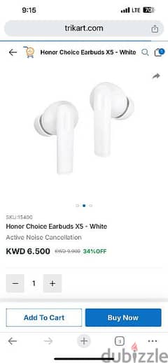 New Honor Choice X5 earbuds 0