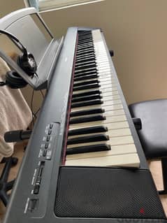 Yamaha Portable Grand np-30 piano keyboard with stand & footpedal