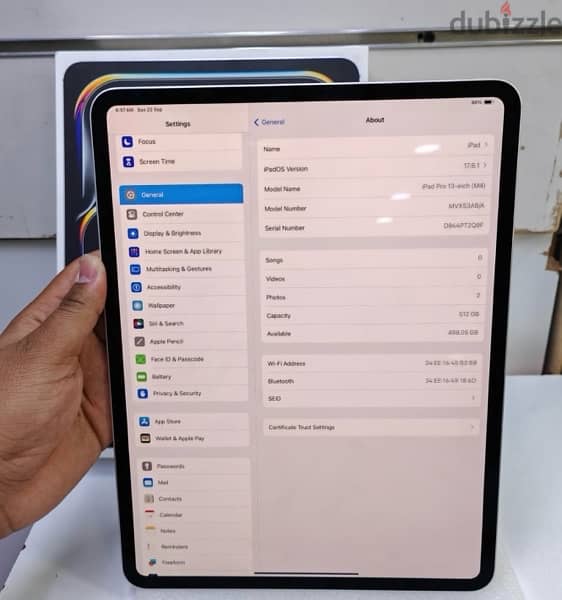 iPad Pro m4 Wi-Fi 13inch 512gb 3