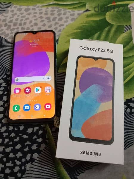 Samsung Galaxy F23.5G  with 6gb ram 128 gb memory with box 1