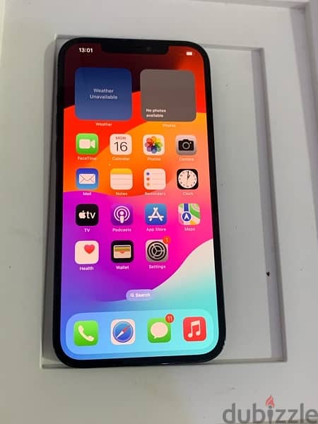 iPhone 12 Pro Max 256gb battery 87% only front camera change Face issu 1