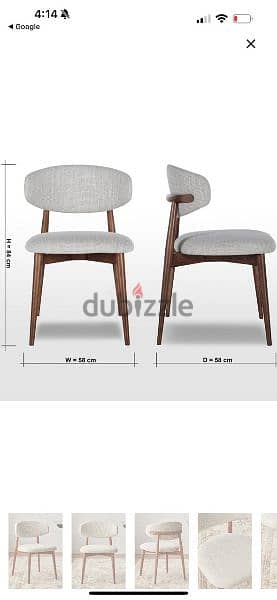 IKEA dinning table + home center dinning chairs 3