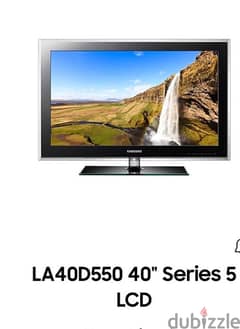 Samsung LCD TV  Full HD   40”