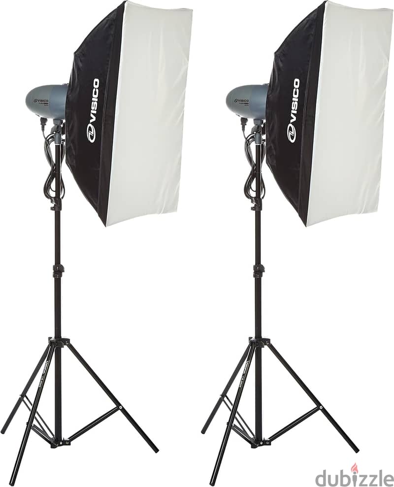 VISICO Photo Lighting Kit Vl 200Plus Soft Box Kit 0