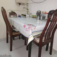 Dining table with Two chair