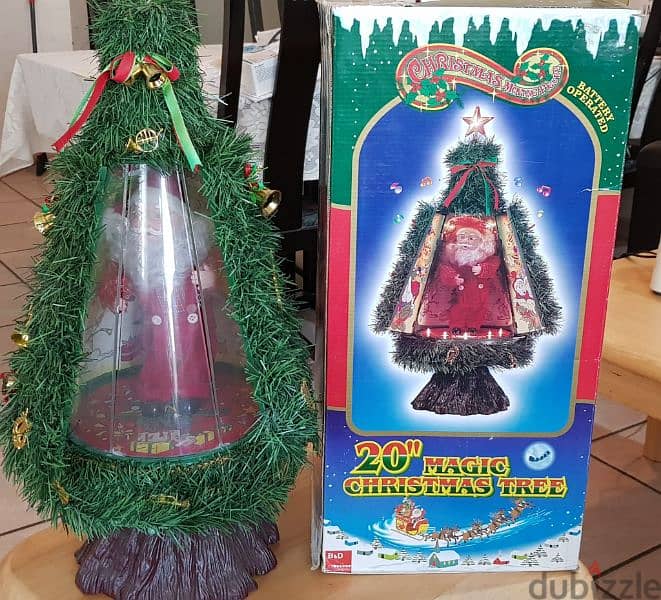 20inches Magic Christmas Tree as New used 2times 1