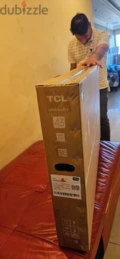 TCL make Smart TV 43 inch Brand New Sealed Pack