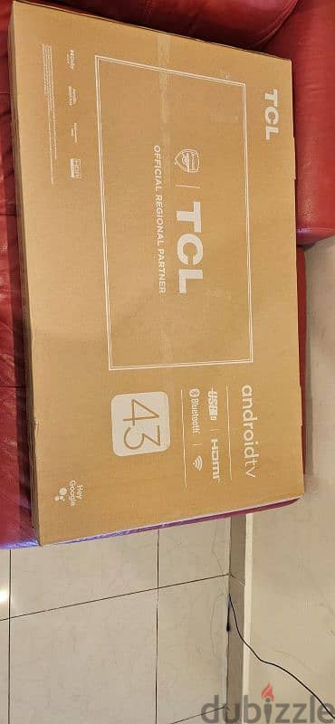 TCL make Smart TV 43 inch Brand New Sealed Pack 3