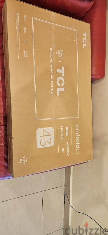 TCL make Smart TV 43 inch Brand New Sealed Pack 5