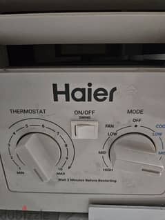 HAIER AC used for 1 month indoors only