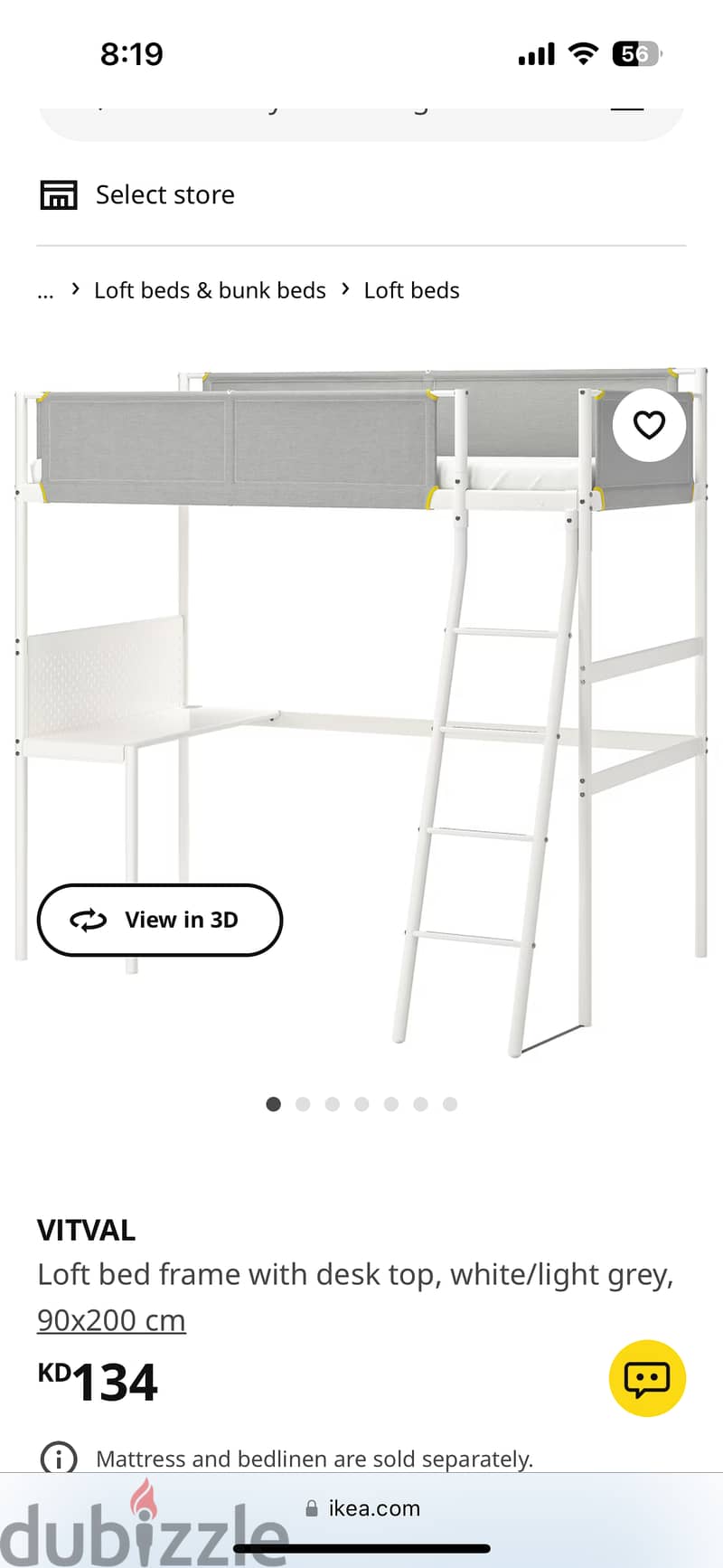 IKEA loft bed 0