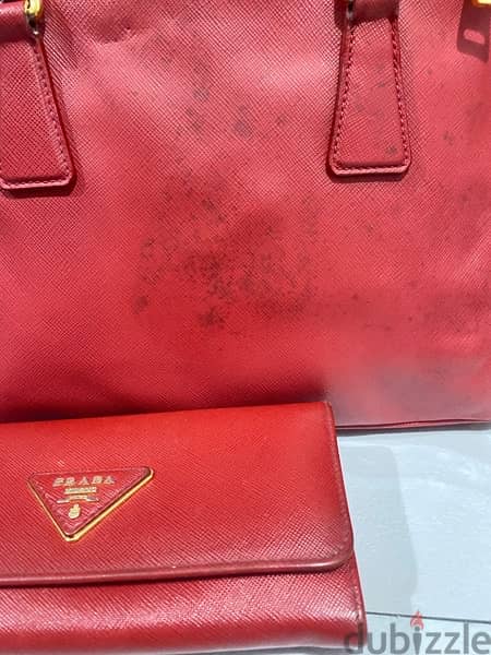 Prada original  set bag and wallet 1