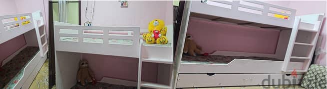 For Sale Kids bed, cuboard & cycle