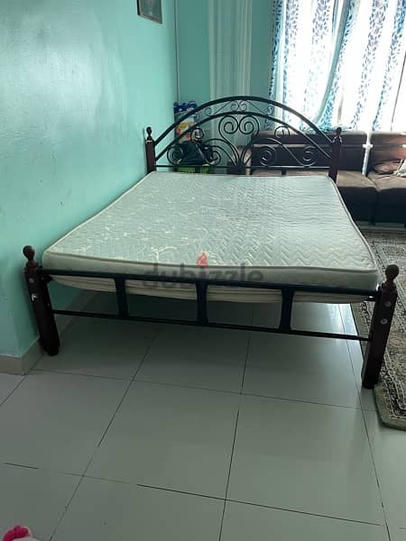 Double bed( cot with matress ) 1