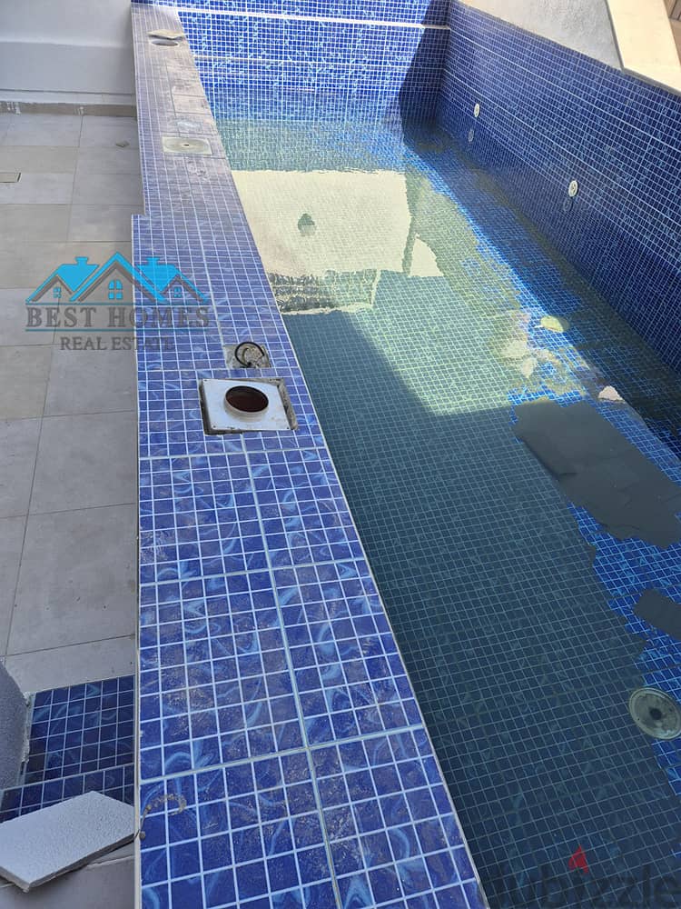 3 Bedrooms Townhouse Villa with Swimming Pool in Salmiya 3