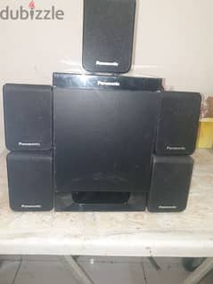 Panasonic 5 speaker 1 subwoofer