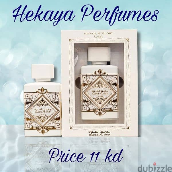 Badee AL Oud Honore and Glory 100ml by Lattafa only 11kd free delivery 0