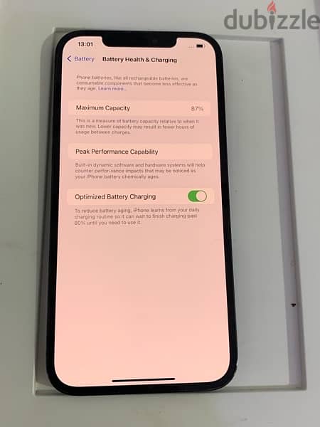 iPhone 12 Pro Max 256gb battery 87% only front camara change 14