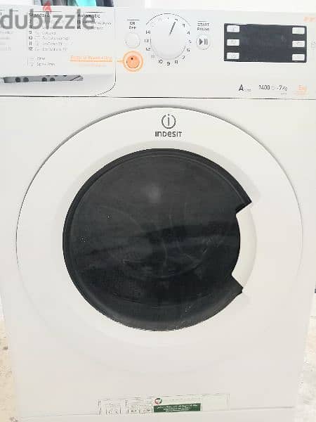 Indesit full automatic washing machine 7kg wash and dry 0