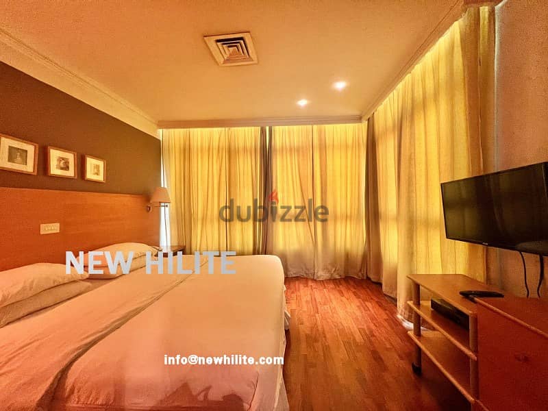 One bedroom Fully Furnished Apartment for rent in Mahboula 3