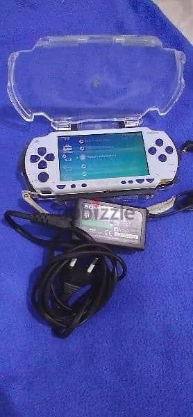 SONY PSP PHAT 8GB WHITE BLUE