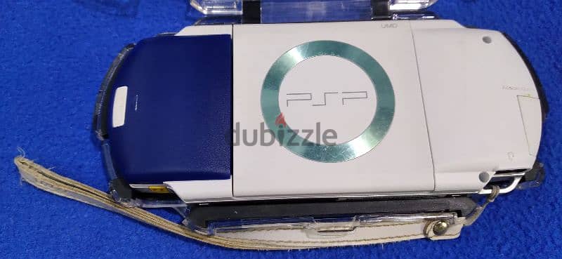 SONY PSP PHAT 8GB WHITE BLUE 11