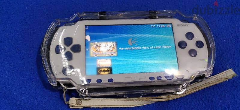 SONY PSP PHAT 8GB WHITE BLUE 12