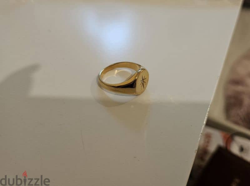 Gold plated ring 2