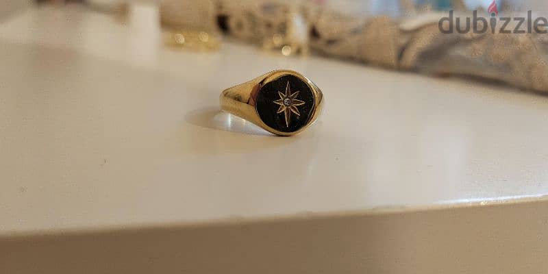 Gold plated ring 3