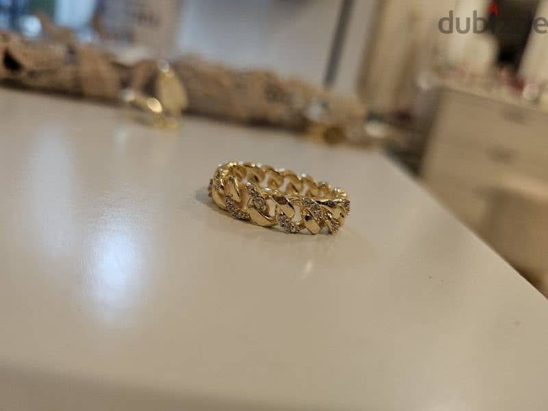 Gold plated ring 2