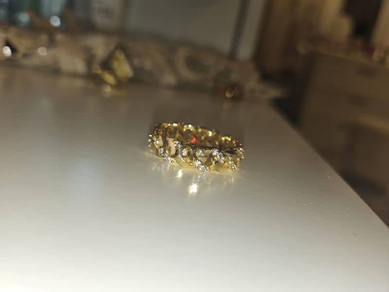 Gold plated ring 3