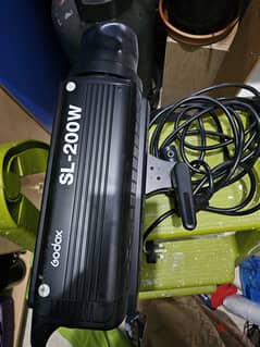 Godox SL200 video light+softbox for sale