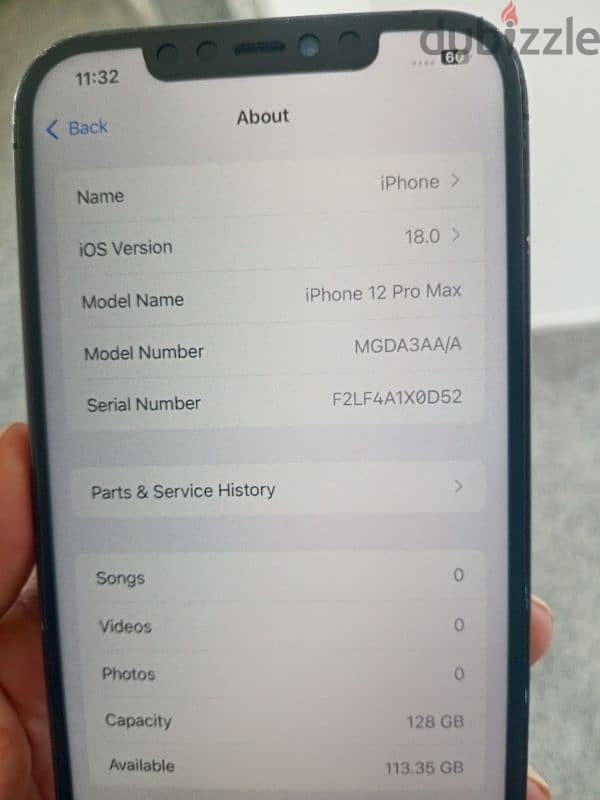 Iphone 12 Pro Max 128 GB ONLY MOBILE 7