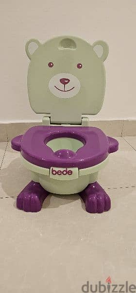 Baby potty trainer and seater,3 in 1 4