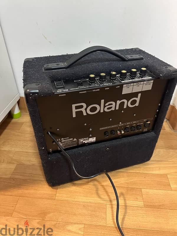 Roland kb amplifier kc - 60 0