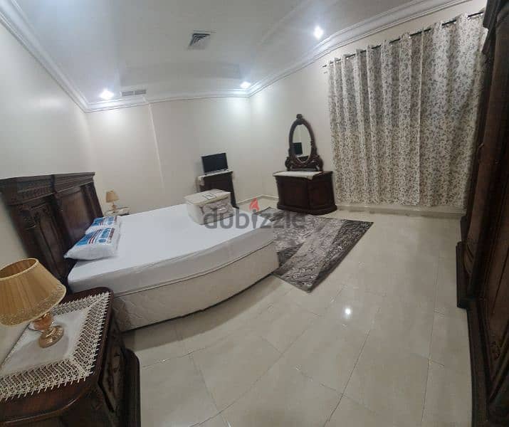 very nice fully furnished big  flat in Fintas 7