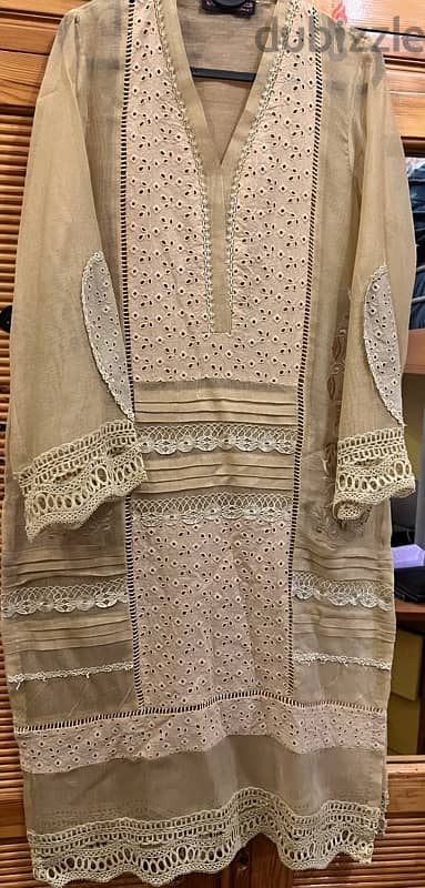 3 piece Stitched Embroidered Suit 0