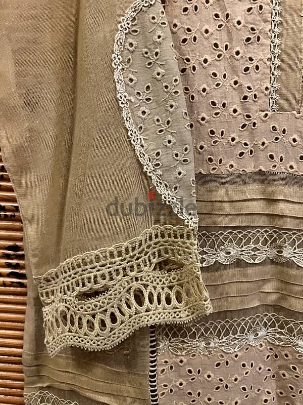 3 piece Stitched Embroidered Suit 2