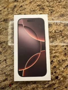 iPhone 16 Pro, Desert Titanium, 256GB Unlocked New