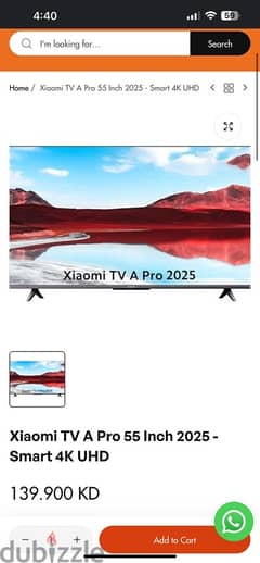 brand new Xiaomi tv 4s smart 4k ultra hd