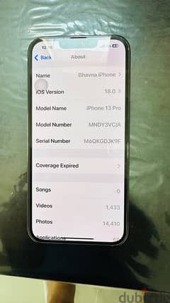 I phone13 Pro 256 GB