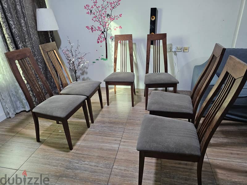 Dining Table with Six Chair 1